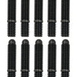 Load image into Gallery viewer, Moroso Bullet Nose Black OX Studs - 5/16-18 X 5/16-24 X 1 5/8 (10 Pack)