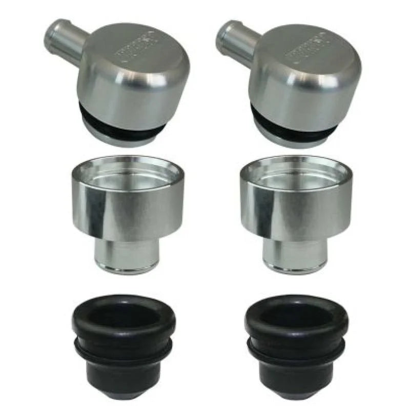 Moroso COPO 3/4in Hose Valve Cover Breathers