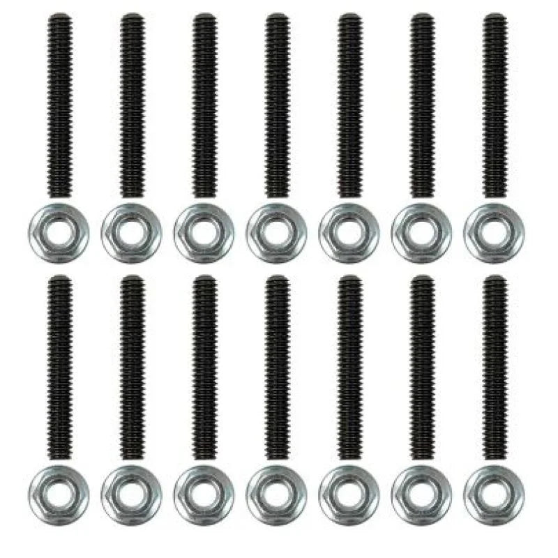 Moroso Chevrolet Big Block Fabricated Valve Covers Broached Stud Kit (Non-Serrated Flange Nuts)
