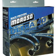 Load image into Gallery viewer, Moroso Chevrolet Big Block Ignition Wire Set - Ultra 40 - Sleeved - HEI - Crab Cap - 90 Degree - Blk - Side View