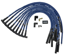 Load image into Gallery viewer, Moroso Chevrolet Big Block Ignition Wire Set - Ultra 40 - Sleeved - HEI - Straight - Blue - Main Product View