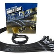 Load image into Gallery viewer, Moroso Chevrolet Big Block Ignition Wire Set - Ultra 40 - Unsleeved - HEI - 135 Degree - Black - Side View