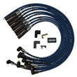Load image into Gallery viewer, Moroso Chevrolet Big Block Ignition Wire Set - Ultra 40 - Unsleeved - Non-HEI - Over Valve - Blue - Side View