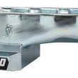 Load image into Gallery viewer, Moroso Chevrolet Big Block Mark IV Kicked Out Wet Sump 6qt 8in Steel Oil Pan - Side View