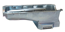 Load image into Gallery viewer, Moroso Chevrolet Big Block Mark IV Kicked Out Wet Sump 6qt 8in Steel Oil Pan - Installation View