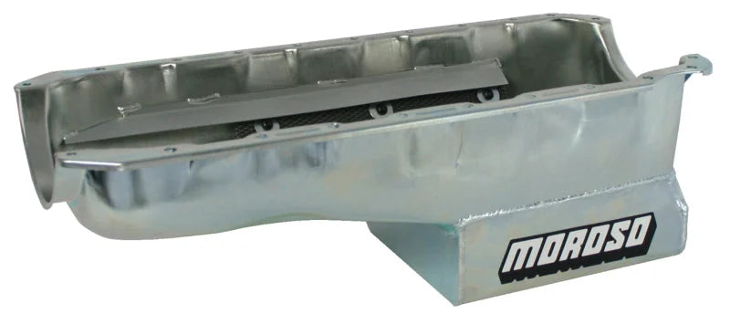 Moroso Chevrolet Big Block Mark IV Stroker Wet Sump 6.5qt 8in Steel Oil Pan - Main Product View