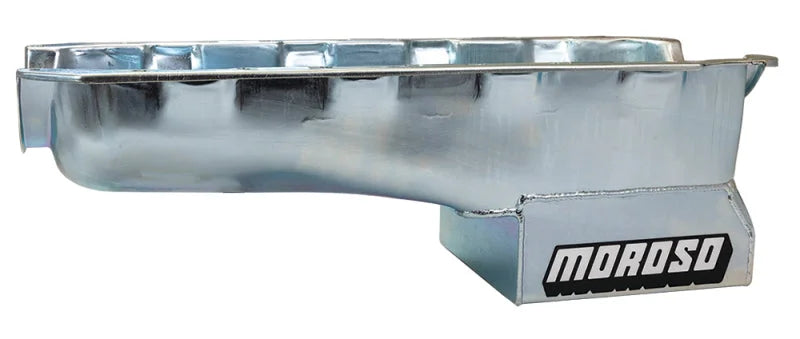 Moroso Chevrolet Big Block Mark IV Stroker Wet Sump 6.5qt 8in Steel Oil Pan - Additional View 5