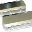 Load image into Gallery viewer, Moroso Chevrolet Big Block Valve Cover w/Billet Rail - No Logo - Exhaust Pockets/Intake Tubes - Alum