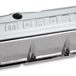 Load image into Gallery viewer, Moroso Chevrolet Big Block Valve Cover - w/o Baffles - Stamped Steel Chrome Plated - Pair