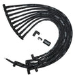 Load image into Gallery viewer, Moroso Chevrolet Big Block (w/Jesel) Ignition Wire Set - Ultra 40 - Sleeved - 90 Degree - Black