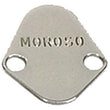 Load image into Gallery viewer, Moroso Chevrolet Big Block/Chrysler 273-440/Ford Fuel Pump Block-Off Plate - Chrome Plated Steel