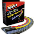 Load image into Gallery viewer, Moroso Chevrolet Small Block Ignition Wire Set - Blue Max - Spiral Core - Sleeved - HEI - 90 Degree