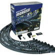 Load image into Gallery viewer, Moroso Chevrolet Small Block Ignition Wire Set - Ultra 40 - Sleeved - HEI - 90 Degree - Black