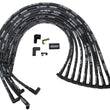 Load image into Gallery viewer, Moroso Chevrolet Small Block Ignition Wire Set - Ultra 40 - Sleeved - HEI - 90 Degree - Black - Main Product View