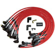 Load image into Gallery viewer, Moroso Chevrolet Small Block Ignition Wire Set - Ultra 40 - Unsleeved - Non-HEI - Over Valve - Red