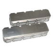 Load image into Gallery viewer, Moroso Chevrolet Small Block Pro-Filer Airstrike 12 Deg Cylinder Head Valve Cover - Fab Aluminum