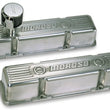 Load image into Gallery viewer, Moroso Chevrolet Small Block Valve Cover - 1 Cover w/2 Breathers at Front - Polished Aluminum - Pair