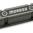 Load image into Gallery viewer, Moroso Chevrolet Small Block Valve Cover - 3.5in - Black Finished Aluminum - Pair