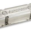 Load image into Gallery viewer, Moroso Chevrolet Small Block Valve Cover - 3.5in - Polished Aluminum - Pair