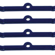 Load image into Gallery viewer, Moroso Chevrolet Small Block Valve Cover Hold Downs - Steel - Blue Powder Coat - Set of 4