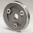 Load image into Gallery viewer, Moroso Chevrolet Small Block (w/Short Pump) Crankshaft Pulley - Single Groove - Cast Aluminum