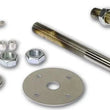 Load image into Gallery viewer, Moroso Chrome Hood Pin Set - 7/16in Diameter - 5in Pin - Steel - 2 Pack