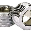 Load image into Gallery viewer, Moroso Chrome Plated Pipe Plugs - 3/4in NPT Thread - 2 Pack