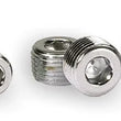 Load image into Gallery viewer, Moroso Chrome Plated Pipe Plugs - 3/8in NPT Thread - 4 Pack