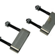 Load image into Gallery viewer, Moroso Chrysler (w/8.75in Ring Gear) U-Joint Girdle - Silver Anodized - Set