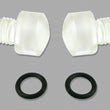 Load image into Gallery viewer, Moroso Clear-View Sight Plug w/O-Ring - 2 Pack