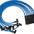 Load image into Gallery viewer, Moroso Custom Ignition Wire Set - Blue Max - Spiral Core - Side View