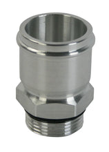 Load image into Gallery viewer, Moroso Electric Water Pump Hose Adapter -16An to 1-1/2in Hose - Raw Aluminum