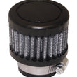 Load image into Gallery viewer, Moroso Filtered Valve Cover Breather - Clamp-On - 1in ID - Black Finish