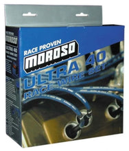Load image into Gallery viewer, Moroso Ford 289-302 Ignition Wire Set - Ultra 40 - Unsleeved - HEI - Under Header - Black - Side View