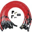 Load image into Gallery viewer, Moroso Ford 289-302 Ignition Wire Set - Ultra 40 - Unsleeved - Non-HEI - Under Header - Red - Side View