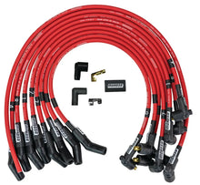Load image into Gallery viewer, Moroso Ford 289-302 Ignition Wire Set - Ultra 40 - Unsleeved - Non-HEI - Under Header - Red - Side View