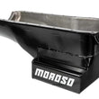Load image into Gallery viewer, Moroso Ford 351C/351M (w/Front Sump) Kicked Out Wet Sump 7qt 8in Steel Oil Pan - Installation View