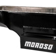 Load image into Gallery viewer, Moroso Ford 351W (w/Front Sump) Kicked Out Wet Sump 7qt 8in Steel Oil Pan - Installation View