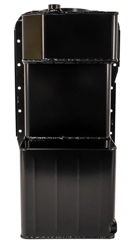 Moroso Ford 351W (w/Rear Sump & Billet End Seals) Extra Deep Wet Sump 7qt 9in Steel Oil Pan - Main Product View