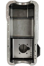 Load image into Gallery viewer, Moroso Ford 351W (w/Rear Sump &amp; Billet End Seals) Road Race Baffled Wet Sump 7qt 7.5in Steel Oil Pan - Side View