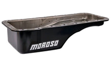 Load image into Gallery viewer, Moroso Ford 352-428 FE Stock (w/Front Sump) Wet Sump 5qt 5in Steel Oil Pan - Main Product View