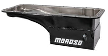 Load image into Gallery viewer, Moroso Ford 352-428 FE (w/Front Sump) Deep Wet Sump 7qt 7.5in Steel Oil Pan - Installation View