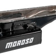 Load image into Gallery viewer, Moroso Ford 352-428 FE (w/Front Sump) Kicked Out Road Race Baffled 8qt 6in Steel Oil Pan - Main Product View