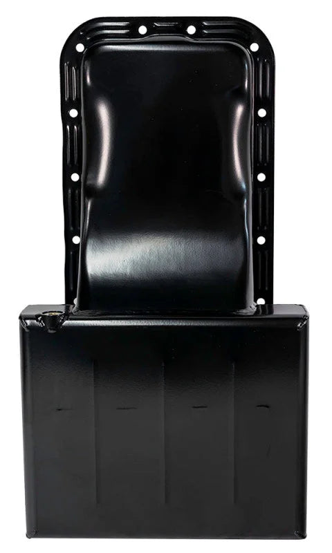 Moroso Ford 352-428 FE (w/Front Sump) Kicked Out Wet Sump 8qt 6in Steel Oil Pan - Main Product View