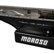 Load image into Gallery viewer, Moroso Ford 352-428 FE (w/Front Sump) Kicked Out Wet Sump 8qt 6in Steel Oil Pan - Side View