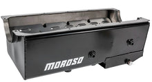 Load image into Gallery viewer, Moroso Ford 429-460 (w/Box Sump) Drag Race Wet Sump 9qt 7-7/8in Steel Oil Pan - Back View