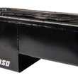 Load image into Gallery viewer, Moroso Ford 429-460 (w/Rear Sump) Off-Road Deep Wet Sump 8qt 10.75in Steel Oil Pan - Back View