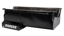 Load image into Gallery viewer, Moroso Ford 429-460 (w/Rear Sump) Wet Sump 7qt 8.5in Steel Oil Pan - Side View