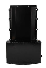 Load image into Gallery viewer, Moroso Ford 5.0 Coyote (w/Front Sump) Road Race Baffled Wet Sump 7qt 6.25in Steel Oil Pan - Back View