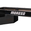 Load image into Gallery viewer, Moroso Ford 5.0 Coyote (w/Rear Sump) Road Race Baffled Wet Sump 9qt 6-5/8in Steel Oil Pan - Side View